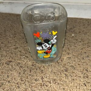 Mickey Mouse Glass Cup Mcdonald's 2000
